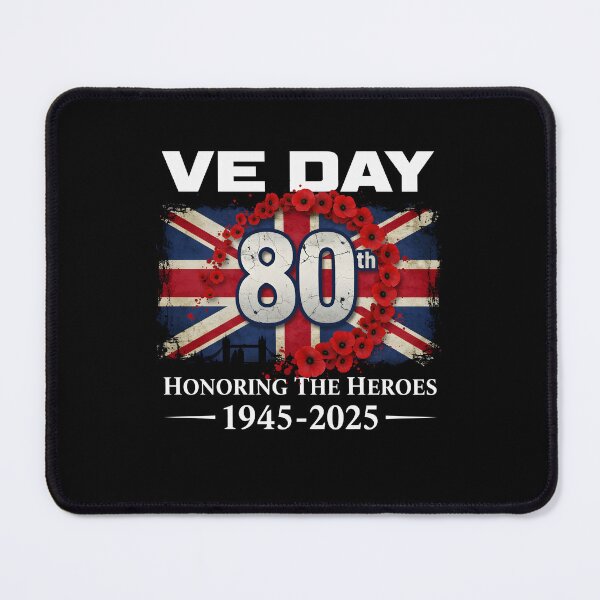 Item preview, VE Day 80th anniversary 2025 Flag V-E Day 80th designed and sold by varioarts.