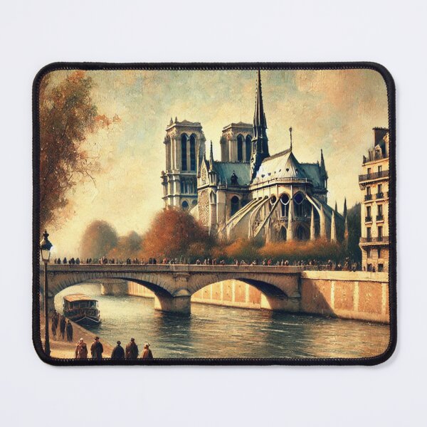 Item preview, Nostalgic Parisian cityscape designed and sold by Sigtrix.