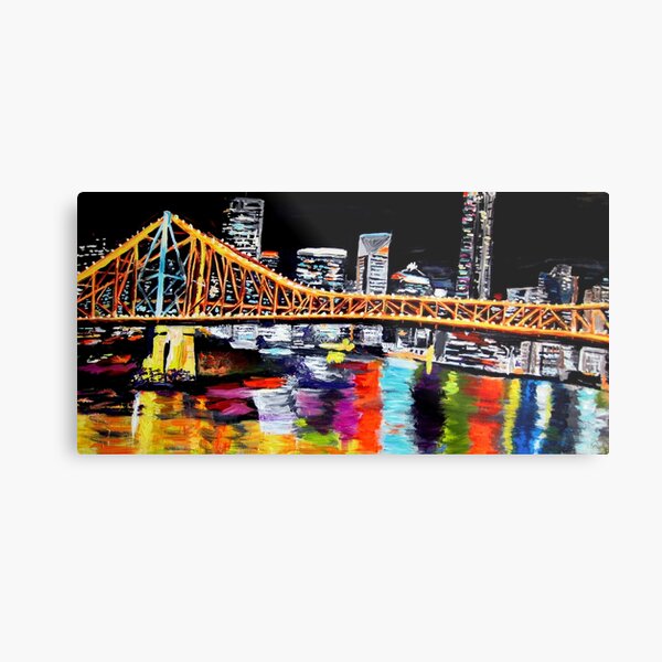 Item preview, Story Bridge Brisbane  designed and sold by gillsart.
