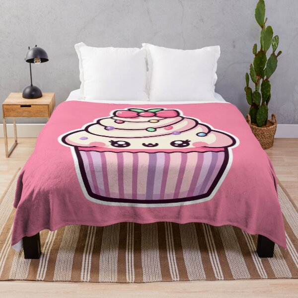 Item preview, Kawaii Cute Cupcake 3 | Food And Sweets For Women And Men T-Shirt designed and sold by panchiTWO.
