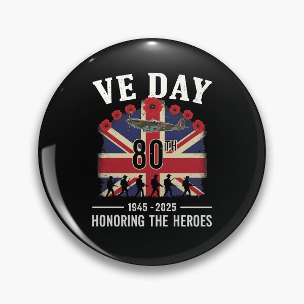 Item preview, VE Day 80th anniversary 2025 Flag V-E Day 80th designed and sold by varioarts.
