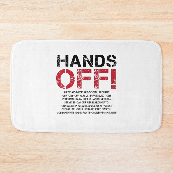 Item preview, Hands Off Protest Anti President designed and sold by Vincent-Cloud.