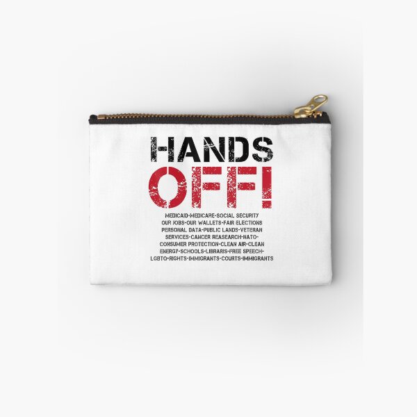 Item preview, Hands Off Protest Anti President designed and sold by Vincent-Cloud.