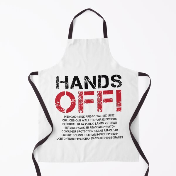 Item preview, Hands Off Protest Anti President designed and sold by Vincent-Cloud.