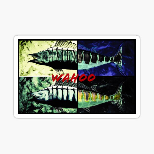 Vista previa del artículo con la obra «Wahoo salado», diseñado y vendido por barryknauff.