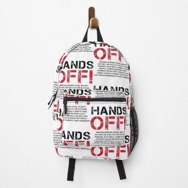 Item preview, Hands Off Protest Anti President designed and sold by Vincent-Cloud.