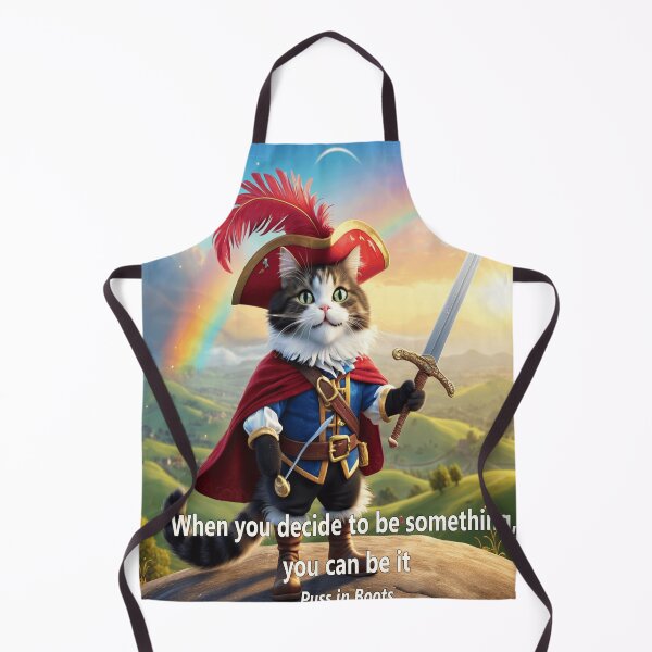 Item preview, Puss in Boots Children's Quote - "When You Decide to Be Something, You Can Be It" - High Quality, Kids Decor designed and sold by EdicionesJML.