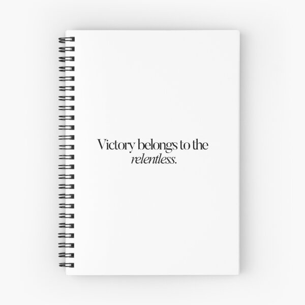 Item preview, Victory belongs to the relentless. designed and sold by effortless business growth.