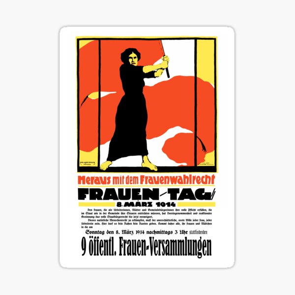 Item preview, International Women's Day 1914 designed and sold by Radical Poster Collective.