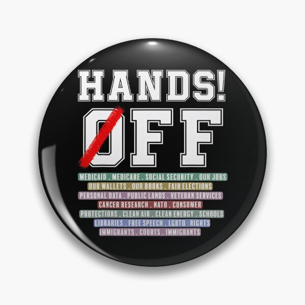 Item preview, Hands Off Protest Apparel Hands Off Protest designed and sold by Vincent-Cloud.