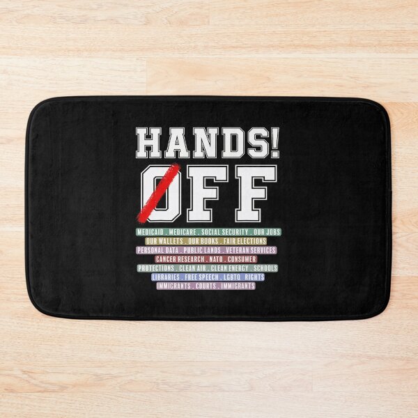 Item preview, Hands Off Protest Apparel Hands Off Protest designed and sold by Vincent-Cloud.