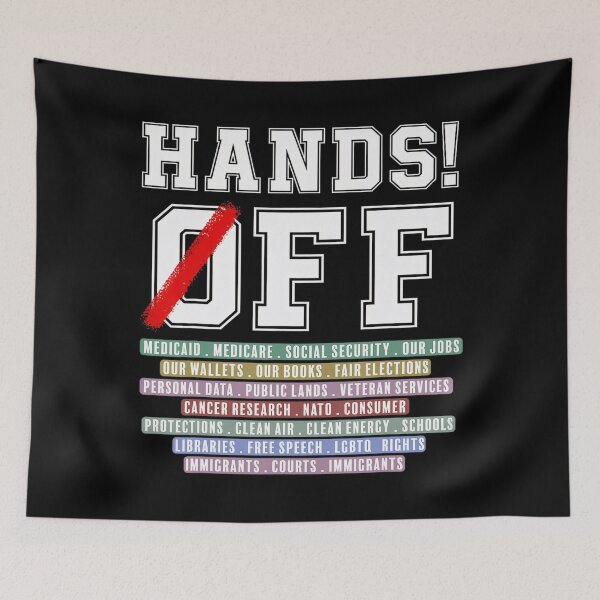 Item preview, Hands Off Protest Apparel Hands Off Protest designed and sold by Vincent-Cloud.