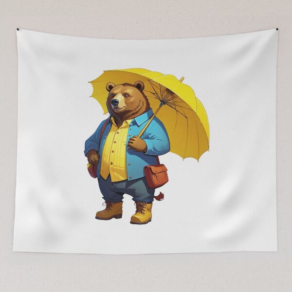 Item preview, Umbrella bear designed and sold by CatSketch2024Studio.