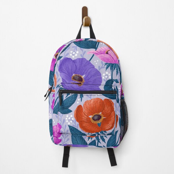 Item preview, Bold colorful anemone - purple designed and sold by me-coco-design.