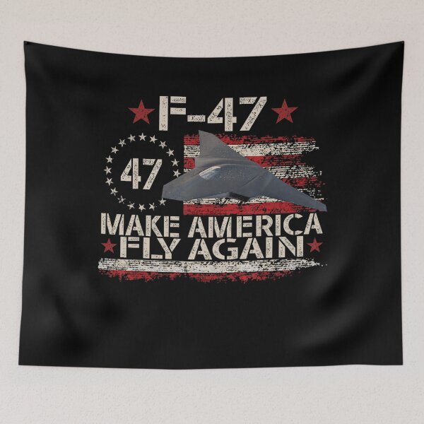 Item preview, F 47 Fighter Jet F47 6Th Gen Fighter Retro designed and sold by kerrickflowers.