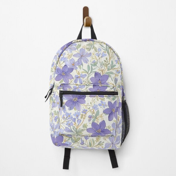Item preview, Roundleaf Liverleaf flower pattern designed and sold by CoolPixels.