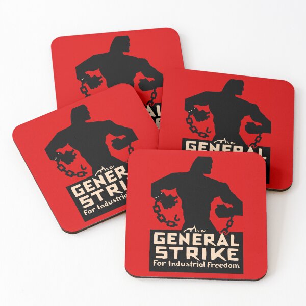 Item preview, General Strike for Industrial Freedom designed and sold by Radical Poster Collective.