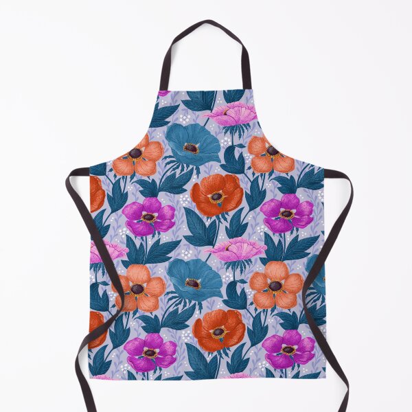 Item preview, Bold colorful anemone - blue designed and sold by me-coco-design.