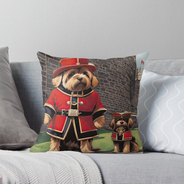 Item preview, Puppy as a Beefeater at the tower of London designed and sold by Colin Bentham.