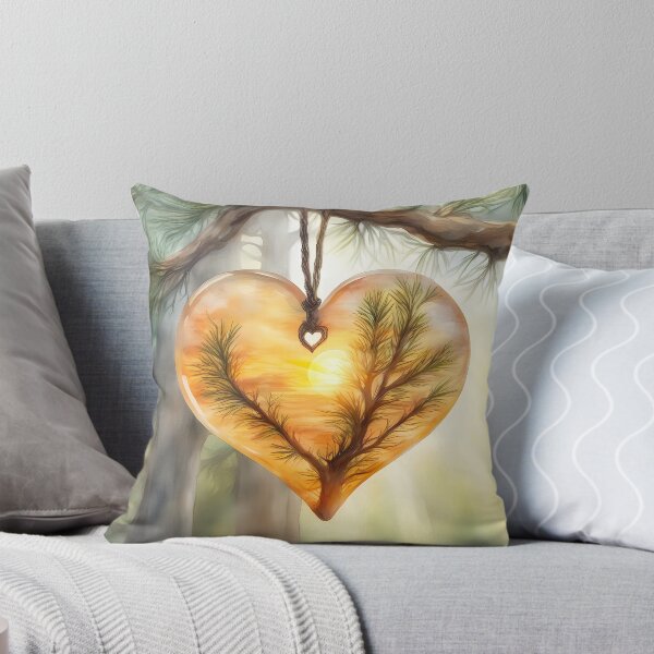 Item preview, Golden Resin Heart designed and sold by CalmnessbyChoice.