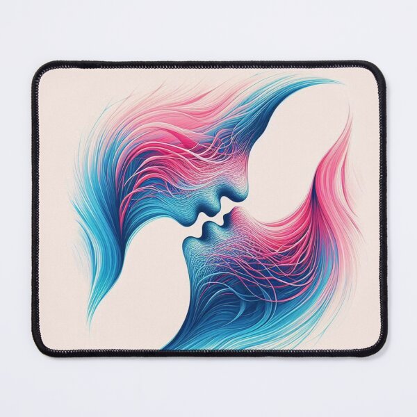 Item preview, Couple in abstract harmony designed and sold by Sigtrix.
