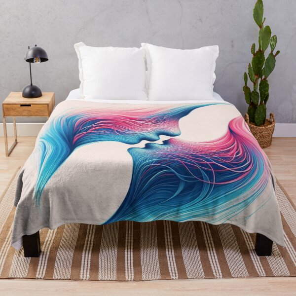 Item preview, Couple in abstract harmony designed and sold by Sigtrix.