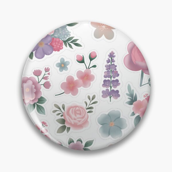 Item preview, Spring Blossom - Floral Digital Sticker Set for Planners & Scrapbooks. designed and sold by iuliiaGot.
