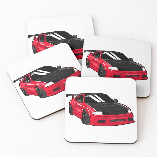 Item preview, Red Drifting Old Car designed and sold by MonkiFlipp.