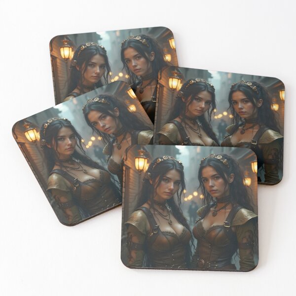 Item preview, Leatherbound Queens of the Neon Wastes designed and sold by vividcrucibledesigns.
