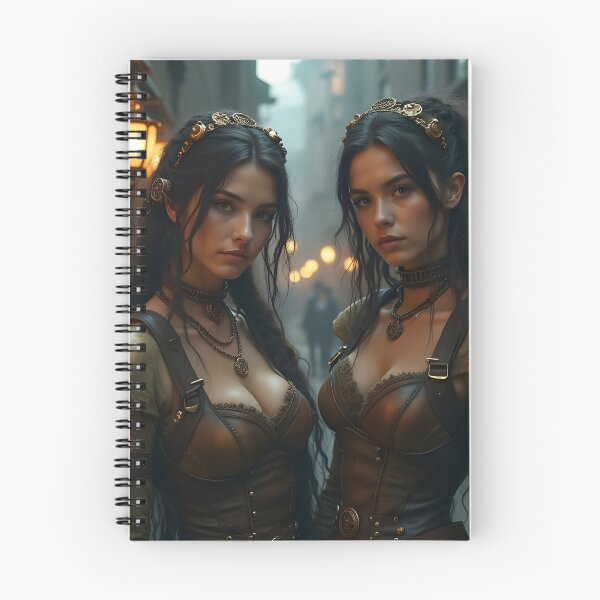 Item preview, Leatherbound Queens of the Neon Wastes designed and sold by vividcrucibledesigns.
