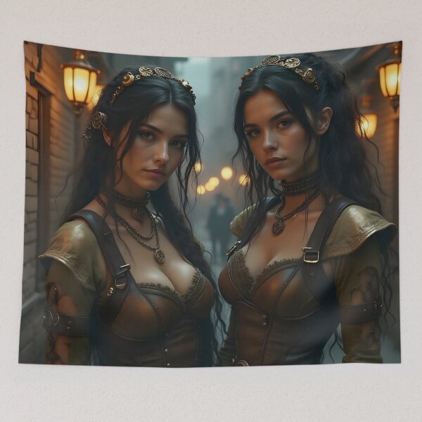 Item preview, Leatherbound Queens of the Neon Wastes designed and sold by vividcrucibledesigns.