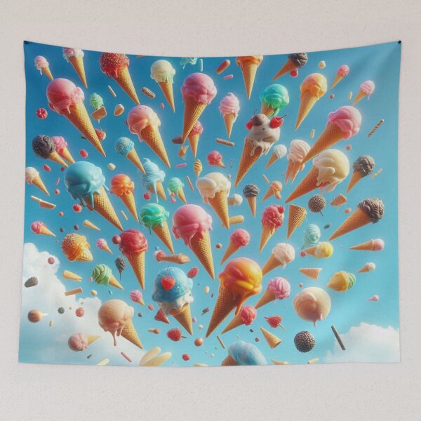 Item preview, Flying dream made of ice cream cones designed and sold by Sigtrix.