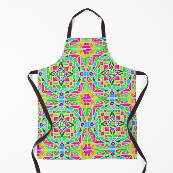 Item preview, Aztec grid Fluro  designed and sold by bekki smith.