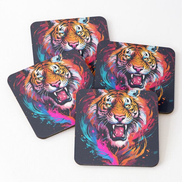 Item preview, tiger iPhone case designed and sold by hsstudio2025.