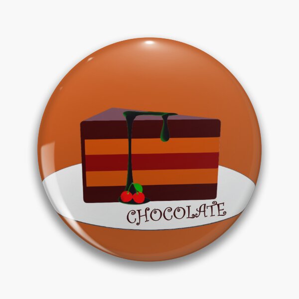 Artikelvorschau, Schokoladen-Fudge-Kuchenstück entworfen und verkauft von ankromcreations.