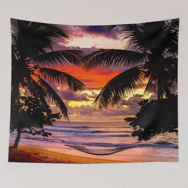 Item preview, Tranquil Tropics at Twilight designed and sold by Exodoi.