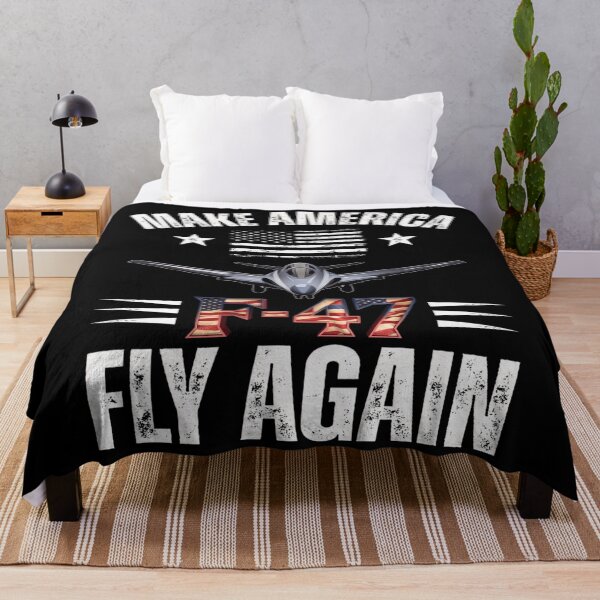 Item preview, F 47 Jet Fighter Aircraft Make America Fly Again designed and sold by kerrickflowers.
