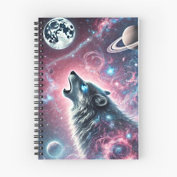 Item preview, galaxy wolf phone case design designed and sold by Creativeeworld777.
