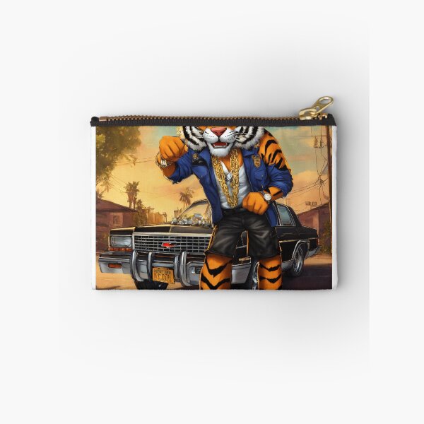 Item preview, tiger iPhone case designed and sold by hsstudio2025.
