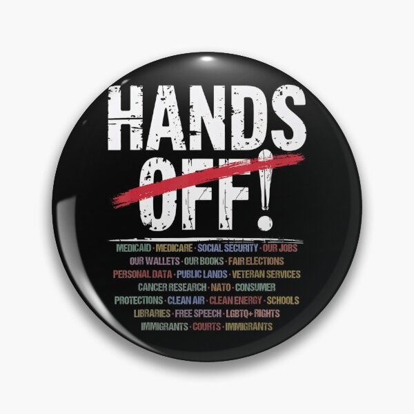 Item preview, Hands Off Protest Political designed and sold by Vincent-Cloud.