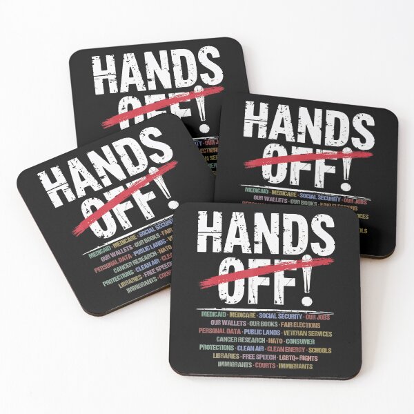 Item preview, Hands Off Protest Political designed and sold by Vincent-Cloud.