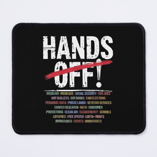 Item preview, Hands Off Protest Political designed and sold by Vincent-Cloud.