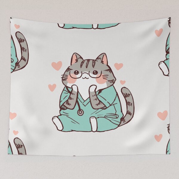 Item preview, Medical Cat 6 designed and sold by MendaciousMina.