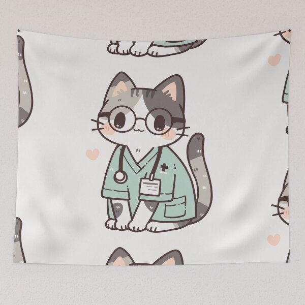 Item preview, Medical Cat 7 designed and sold by MendaciousMina.