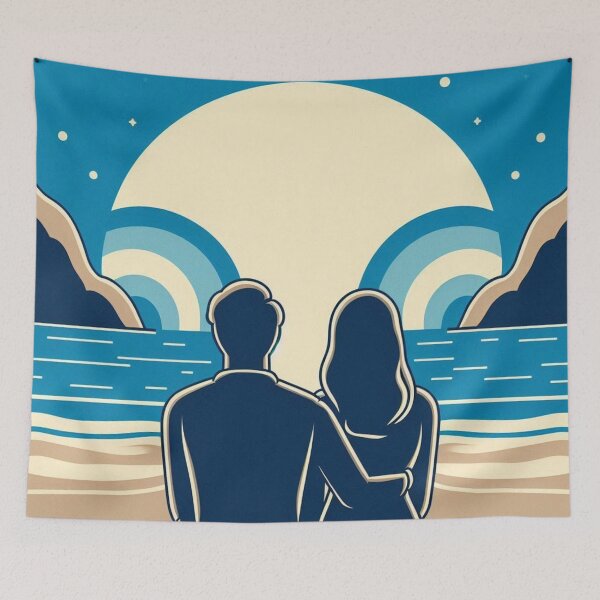 Item preview, Journey of thought on the quiet beach designed and sold by Sigtrix.