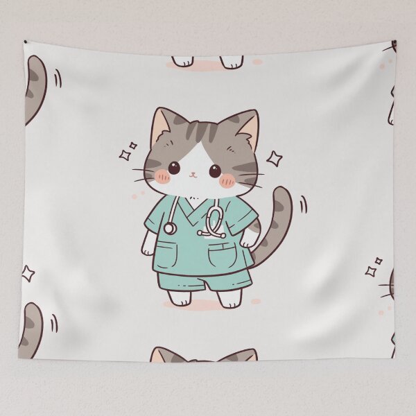 Item preview, Medical Cat 11 designed and sold by MendaciousMina.