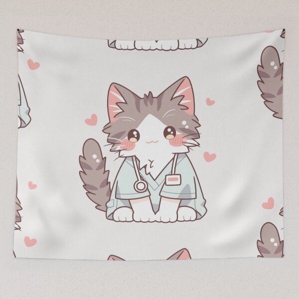 Item preview, Medical Cat 13 designed and sold by MendaciousMina.