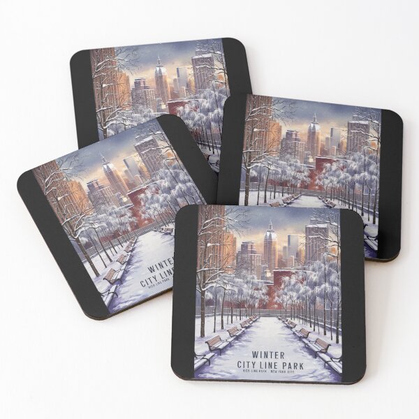 Item preview, Winter City Park - High Line Park designed and sold by Aise06.