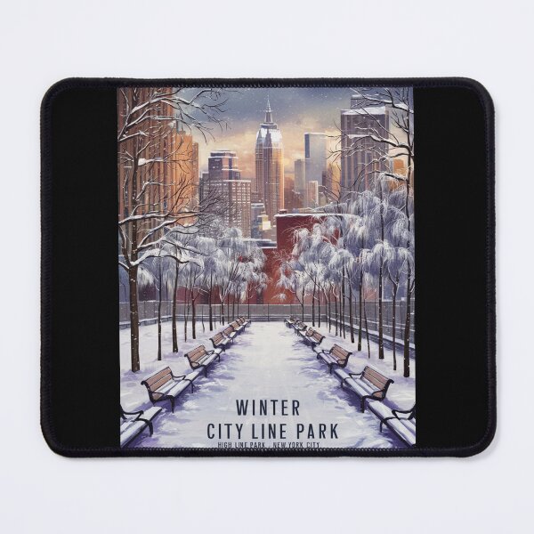 Item preview, Winter City Park - High Line Park designed and sold by Aise06.