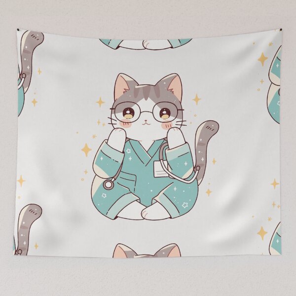 Item preview, Medical Cat 19 designed and sold by MendaciousMina.